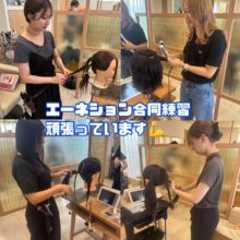 a-nationビューティーフェスに向けて練習中♪