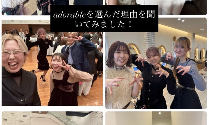 アドラーブルを選んだ理由とは、、、？